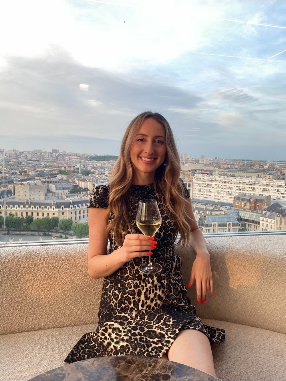 Alice + Olivia Leopard Print Mini Dress